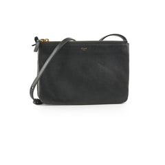 Celine Trio Black Crossbody