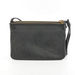 Celine Trio Black Crossbody