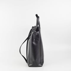 Celine Leather Tote Black