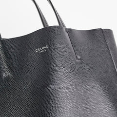 Celine Leather Tote Black