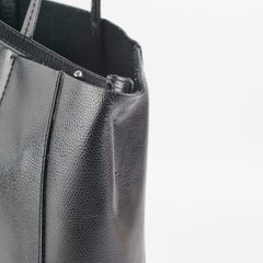 Celine Leather Tote Black