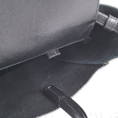 Celine Leather Tote Black