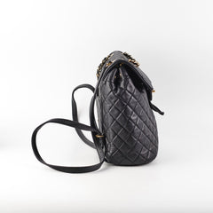 Chanel Urban Spirit Small Lambskin Black Backpack