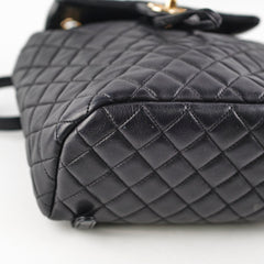 Chanel Urban Spirit Small Lambskin Black Backpack