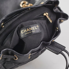 Chanel Urban Spirit Small Lambskin Black Backpack