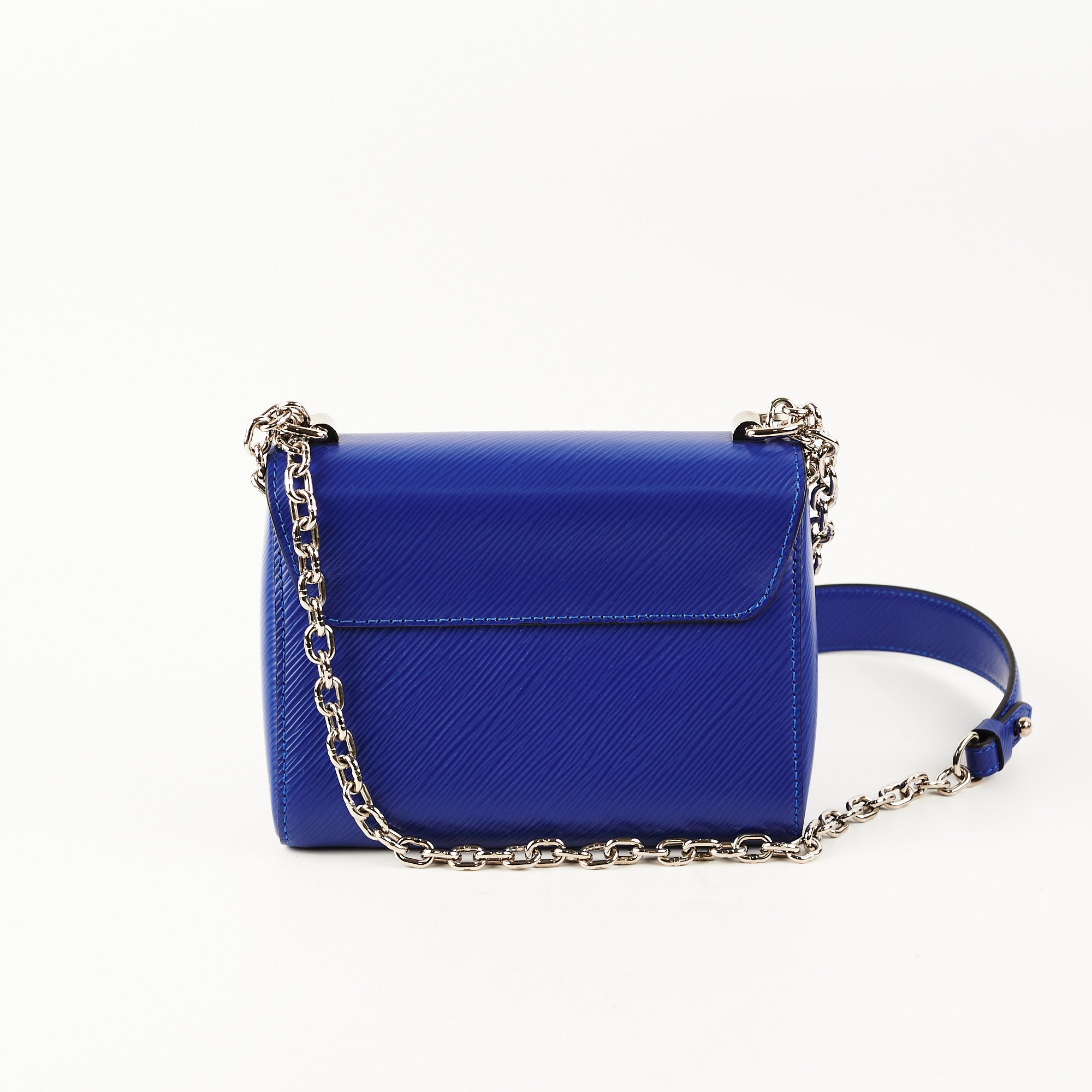 Louis Vuitton Blue Twist PM Epi Leather Mini Shoulder Bag at