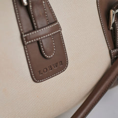 Loewe Canvas Bowling Bag