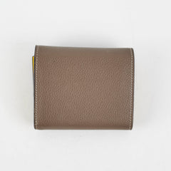 Celine Wallet Grey/Yellow