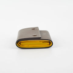 Celine Wallet Grey/Yellow