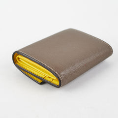 Celine Wallet Grey/Yellow