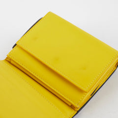 Celine Wallet Grey/Yellow