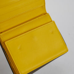 Celine Wallet Grey/Yellow