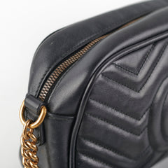 Gucci Marmont Small Camera Crossbody Black