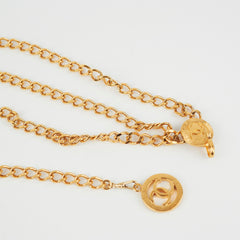 Chanel Vintage Gold Chain Belt