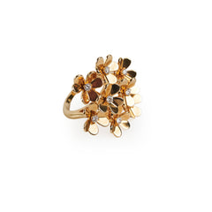 Van Cleef & Arpels VCA Frivole Ring 8 Flowers Size 51 2023 RRP17K