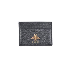 Gucci Bee Card Holder Black