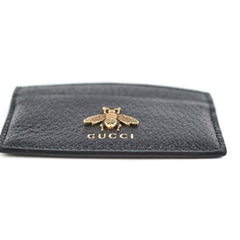 Gucci Bee Card Holder Black