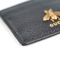 Gucci Bee Card Holder Black