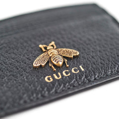 Gucci Bee Card Holder Black