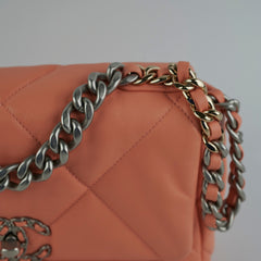 Chanel Small 19 Coral Microchip