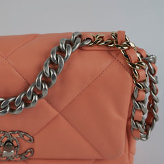 Chanel Small 19 Coral Microchip