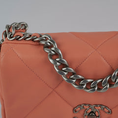 Chanel Small 19 Coral Microchip