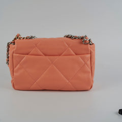 Chanel Small 19 Coral Microchip