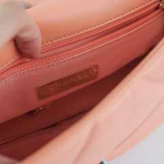 Chanel Small 19 Coral Microchip