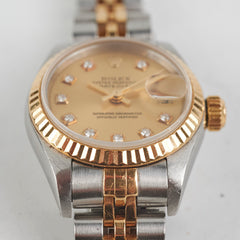 Rolex Datejust 26MM Two Tone Diamond 69173G