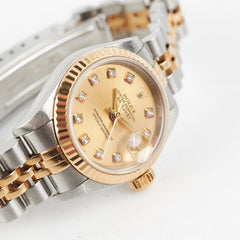 Rolex Datejust 26MM Two Tone Diamond 69173G