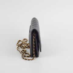 Chanel Caviar Wallet On Chain Woc Black