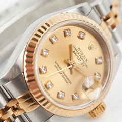 Rolex Datejust 26MM Two Tone Diamond 69173G