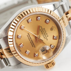 Rolex Datejust 26MM Two Tone Diamond 69173G