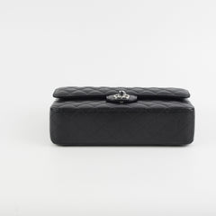 Chanel Medium Classic Flap Caviar Black (Microchip)