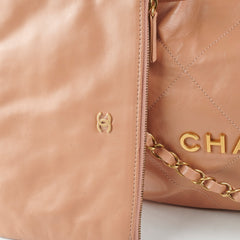 Chanel 22 Small Caramel