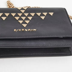 Givenchy Stud Black Crossbody Wallet On Chain WOC