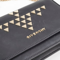 Givenchy Stud Black Crossbody Wallet On Chain WOC