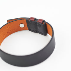 Hermes Bracelet Black/Burgundy