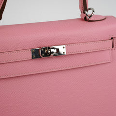 Hermes Kelly 25 Epsom Rose Confetti - Y Stamp