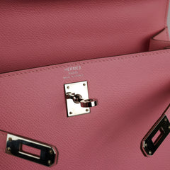 Hermes Kelly 25 Epsom Rose Confetti - Y Stamp