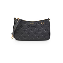 Louis Vuitton Easy Pouch On Strap Black Empreinte