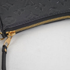 Louis Vuitton Easy Pouch On Strap Black Empreinte