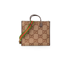 Gucci Jumbo GG Tote Brown Bag