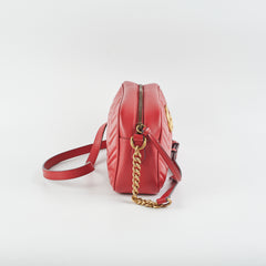 Gucci Marmont Camera Bag Red