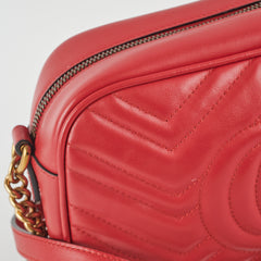 Gucci Marmont Camera Bag Red