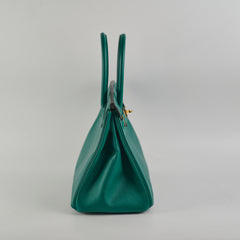 Hermes Birkin 30 Emerald - C Stamp