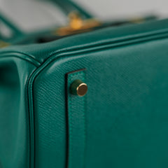 Hermes Birkin 30 Emerald - C Stamp