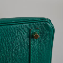 Hermes Birkin 30 Emerald - C Stamp