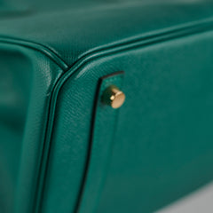 Hermes Birkin 30 Emerald - C Stamp