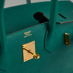 Hermes Birkin 30 Emerald - C Stamp